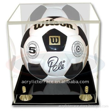 Clear&Black Ball Display Case